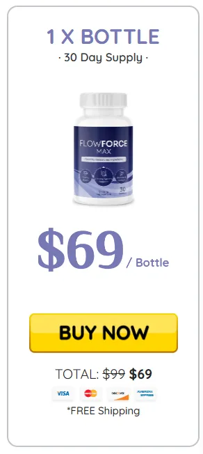 FlowForce Max 1 bottle price